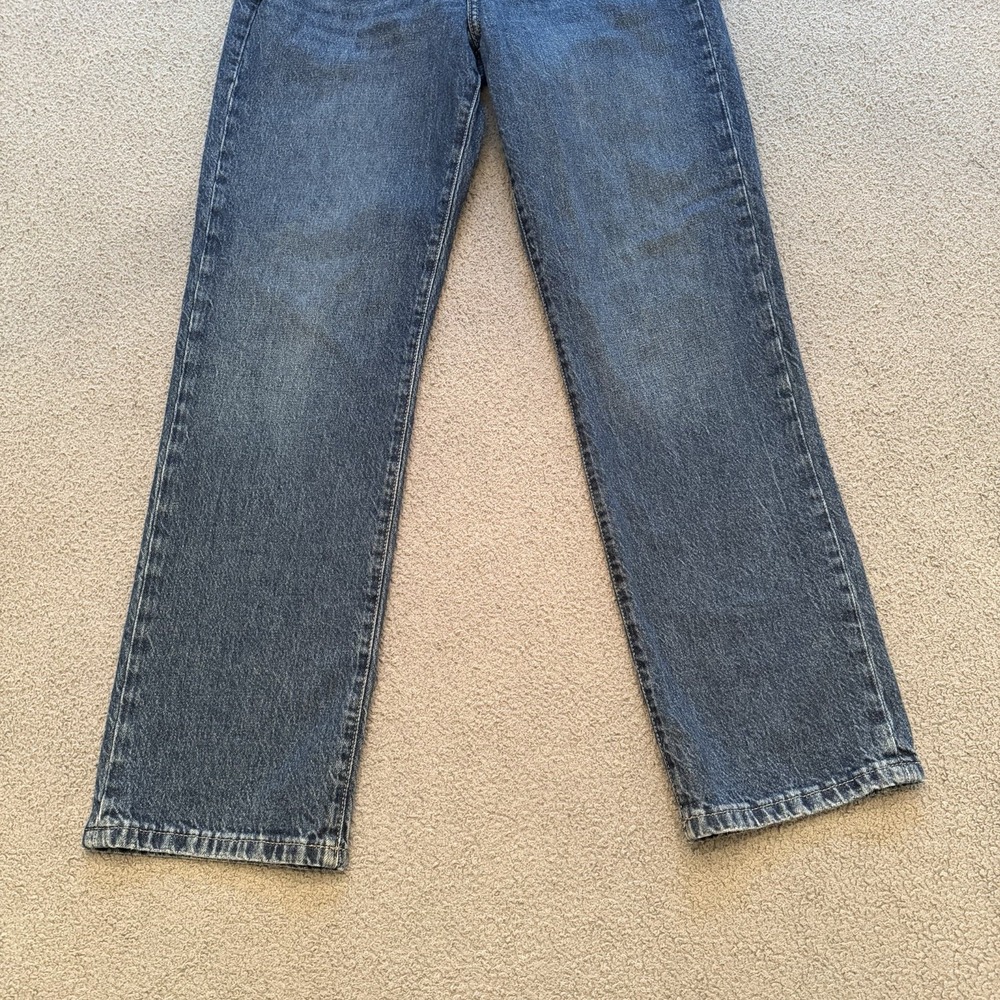 LUCKY BRAND Jeans ZOE High Rise Straight Leg Medium Wash Denim Women's 10/30L - Picture 3 of 16